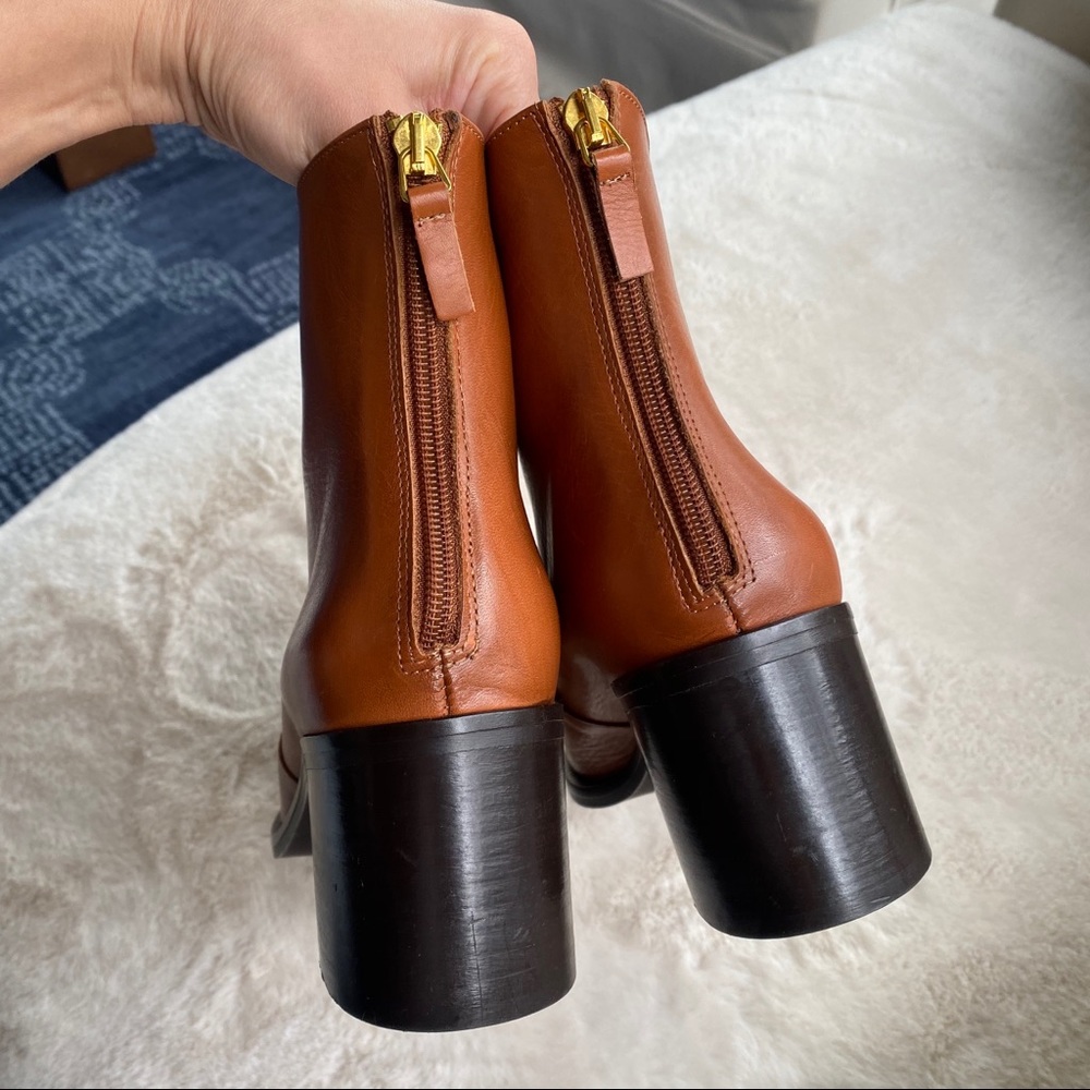 π ANTONIO DE FARIA TAN GENUINE LEATHER BOOTIES! - Picture 3 of 12